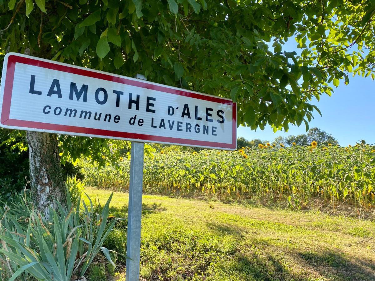Gite Confort A Lamothe D Ales Lavergne  Luaran gambar